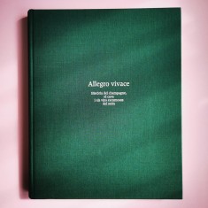 1988 Carte Allegro Vivace Istoria sampaniei, cava si a vinurilor spumante din intreaga lume anii &#039;80 hardcover book Ferrer de Freixenet