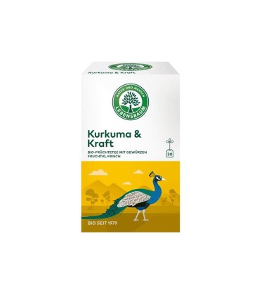 Ceai de Curcuma Bio Vigoare 20pl Lebensbaum foto