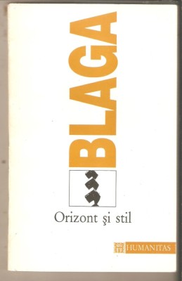 Blaga-Orizont si stil foto