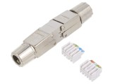 Adaptor ecranat LOGILINK pentru conectori RJ - eficiență maximă