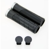 Set 2 mansoane bicicleta Jet G-316 lock-on, culoare negre Cod:A600