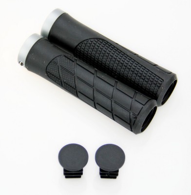 Set 2 mansoane bicicleta Jet G-316 lock-on, culoare negre Cod:A600 foto