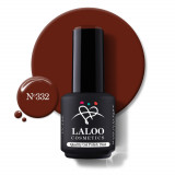 332 Dark Brick Red | Laloo gel polish 15ml, Laloo Cosmetics