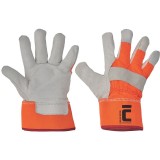 Manusi de iarna Oem CURLEW hi-vis portocaliu, combinate, marimea 10, protectie, vizibilitate crescuta