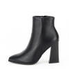 Botine negre elegante BM18 110, 39, 40, Negru