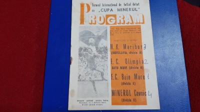 program Cupa Minerul foto
