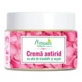 Cumpara ieftin Crema antirid cu ulei de trandafiri si ulei de argan, 50 ml, Naturalis