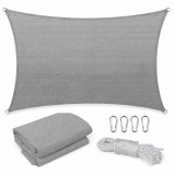 Rana Sun sail dreptunghiular 5x6 m gri