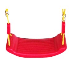 Leagan pentru copii, suporta 20 kg, reglabil, Rosu