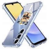 Husa antisoc pentru samsung galaxy a15 - airbag magsafe, col&Egrave;uri ranforsate - cash is king