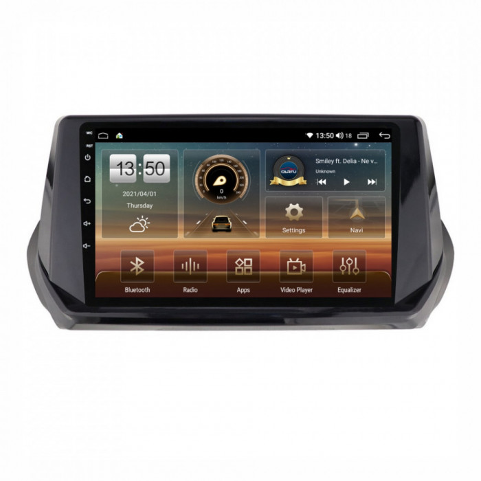 Navigatie dedicata cu Android Peugeot 2008 II dupa 2019, 8GB RAM, Radio GPS