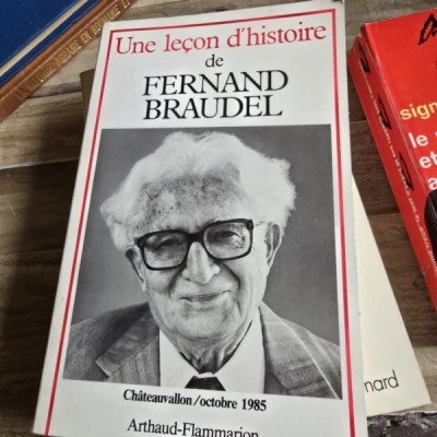 Un lecon dhistoire - Fernand Braudel foto