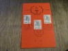 Carton Filatelic Vintage Belgia 1969 &ndash; 50 de Ani de la Comemorarea .Timbre Obliterate Belgia , Ediție Limitată, Stampilat