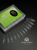Set extensie, tipsuri reutilizabile, edge, 120 buc, Nr. 01