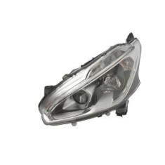 Far Peugeot 208, 06.2015-, fata, Stanga, cu LED daytime running light; H7+H7+LED+PY21W; electric; fara motoras;