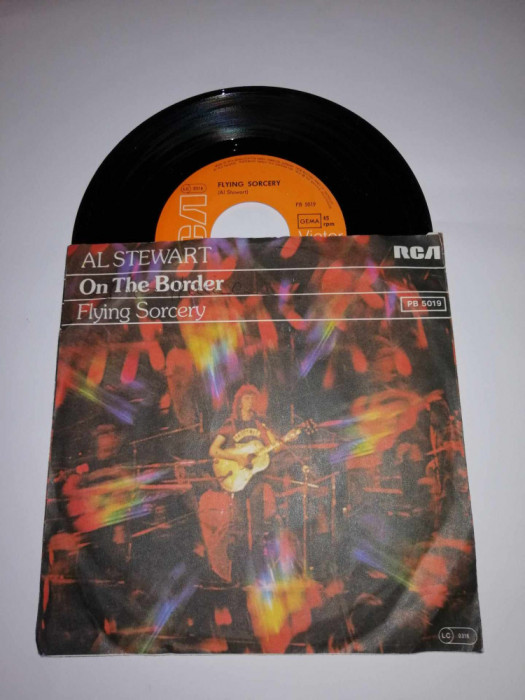 Al Stewart On the Border single vinil vinyl 7&rdquo; RCA 1977 Ger VG+