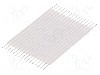 Banda FFC, {{Numar miezuri}} pini, lungime 25,4mm, seria Flexstrip, TE Connectivity - 1-1437130-4