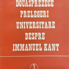 Douasprezece prelegeri universitare despre Immanuel Kant