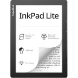 EBook Reader PocketBook Inkpad Lite, ecran tactil 9.7 E Ink Carta&trade;, 825 &times; 1200 pixeli, 150dpi, 8GB, G-sensor, SMARTlight, WiFi, gri