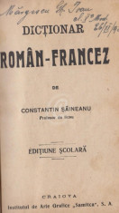 Dictionar roman-francez (Ed. Samitca) foto