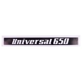 Emblema autocolanta UTB U-650 Universal 650 pentru tractor