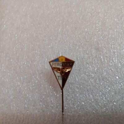 Insigna Feroviar Timisoara foto