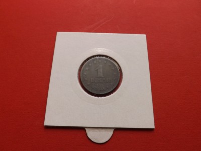 Iugoslavia 1 dinar 1945 foto