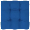 Pernă canapea din paleți, albastru regal, 58x58x10 cm, vidaXL