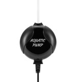 Cumpara ieftin Pompa de aer pentru acvariu SOFIA CONCEPT, ultra silentioasa, 1.5W, diametru 6.1cm, Black