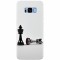 Husa silicon pentru Samsung S8 Plus, Chess