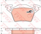 Set placute frana,frana disc MERCEDES V-CLASS (638/2) (1996 - 2003) TRW GDB1408