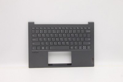 Carcasa superioara cu tastatura palmrest Laptop, Lenovo, ThinkBook Plus G2 ITG Type 20WH, 5CB1C93621, iluminata, Iron Grey, layout US foto