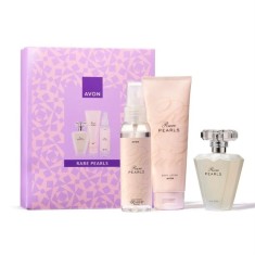 Set cadou parfumat pentru femei cu aroma floral-lemnoasa si accente de mosc, apa de parfum 50 ml, lotiune de corp 125 ml si spray de corp 100 ml, idea