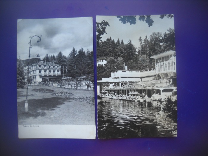 HOPCT LOT 4185 -2 CARTI POSTALE-SOVATA-JUD MURES -CIRCULATE