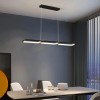 Lustra LED suspendata, 80W, telecomanda, 1100lm, lumina calda/rece