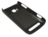 Husa tip capac spate neagra pentru Nokia Lumia 710, Plastic