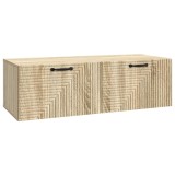 vidaXL Oglindă TV montată pe perete Stejar Sonoma 98 x 41 x 30 cm 898697