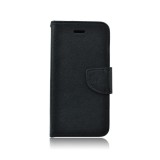 Husa Pentru HUAWEI P20 - Leather Fancy TSS, Negru