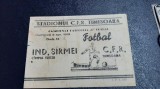 program CFR TIMISOARA - iND.S.C. TURZII