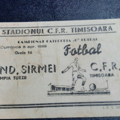 program CFR TIMISOARA - iND.S.C. TURZII