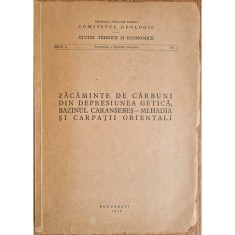 Zacaminte de carbuni din Depresiunea Getica, Bazinul Caransebes-Mehadia si Carpatii Orientali