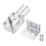 Motor cu reductor de șurub fără sf&acirc;rșit DC 6V 2 RPM reversibil