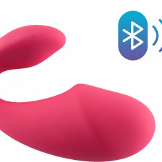 Ou Vibrator Aria Wearable Mobile App, Control Bluetooth, Silicon, USB, Fuchsia, Guilty Toys