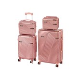 TraveLux Urban XXIII set valize cu role roz somon