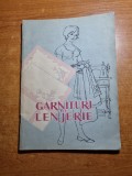 garnituri de lenjerie - din anul 1961