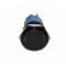 Buton prin Apasare Metalic cu Lumina LED elSales ELS-GQ19, Alimentare 12 V, Lumina Alba, Design Ergonomic,