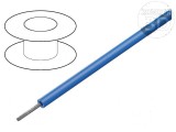 Cablu HookUp Wire litat Cu 20AWG PVC albastru 300V 30,5m - Cablu electric litat cu PVC albastru