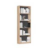 Biblioteca Adore Modern, 5 rafturi, 64 x 182 x 26 cm