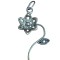 PANDANTIV VINTAGE DIN ARGINT, MODEL FLOARE