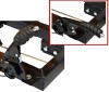 ProGARDEN Campo RM500C remorca 500kg motocultor, 1 osie, prindere bolt, roti profil rutier 5.00-12, 4 prezoane, RIM 3.00B ProAdvanced PowerfulTools